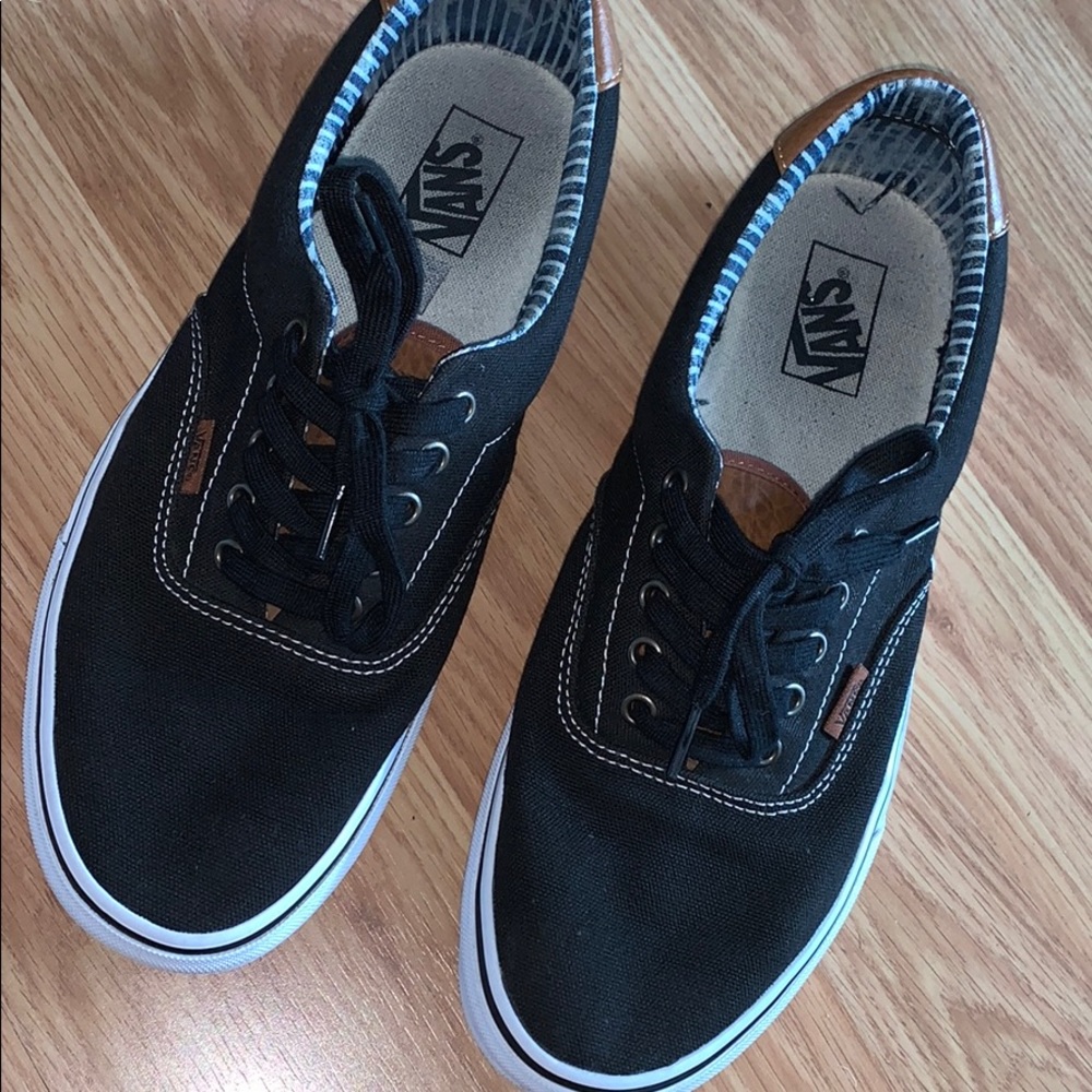 Bill/white/tan men’s Vans size 11.5